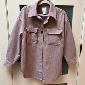 H&M shacket, size small. Brand new without tags, never worn.